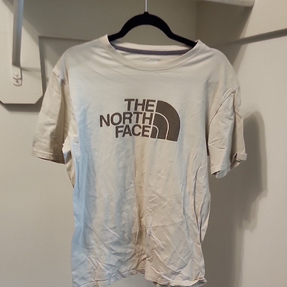 The North Face Cream Short Sleeve Tee